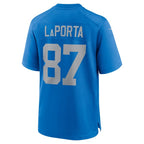 Sam LaPorta Detroit Lions Nike Alternate Game Jersey -  Blue