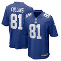 Beaux Collins New York Giants Nike Team Game Jersey -  Royal