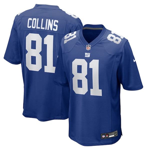 Beaux Collins New York Giants Nike Team Game Jersey -  Royal