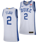 Cooper Flagg Duke Blue Devils #2 Basketball Jersey - White