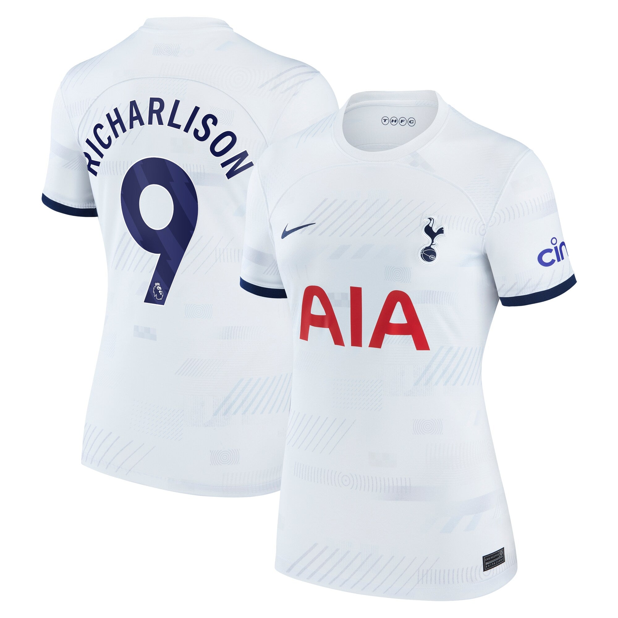 Richarlison Tottenham Hotspur Nike Women's 2023/24 Away Stadium Replica Player Jersey - Navy/Tan/White