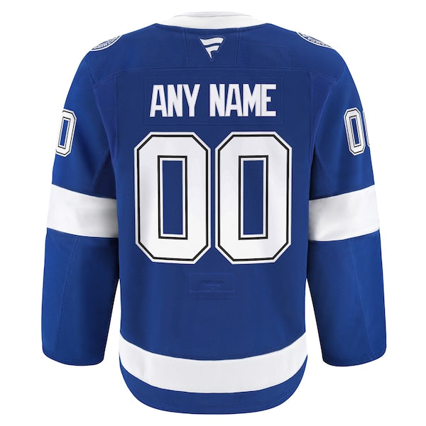 Tampa Bay Lightning  Home Authentic Pro Custom Jersey - Blue
