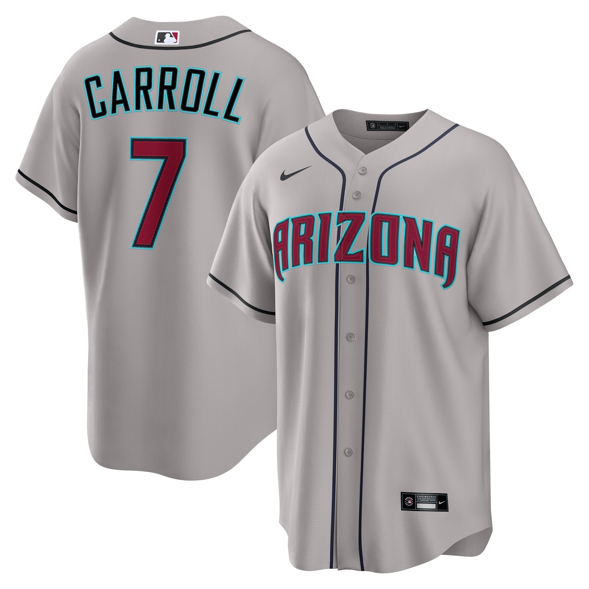 Corbin Carroll Arizona Diamondbacks Nike Home Replica Jersey - Cream/Gray