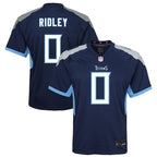 Calvin Ridley Tennessee Titans Nike Youth Team Game Jersey - Navy/Light Blue