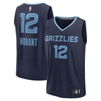 Ja Morant Memphis Grizzlies  Youth Fast Break Replica Player Jersey - Icon Edition - Navy