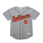 Brooks Robinson Baltimore Orioles Cooperstown Collection 1966 Authentic Jersey - Gray