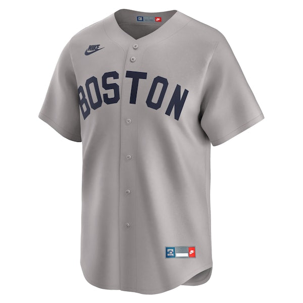 Carl Yastrzemski Boston Red Sox Nike Throwback Cooperstown Collection Limited Jersey - Gray