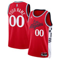 LA Clippers Jordan Brand Unisex 2024/25 Custom Swingman Jersey - Statement Edition - Red