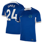 Reece James Chelsea Nike 2023/24 Home Stadium Replica Jersey - Blue/Mint/Navy