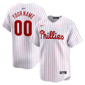 Philadelphia Phillies Nike Home Limited Custom Jersey - White