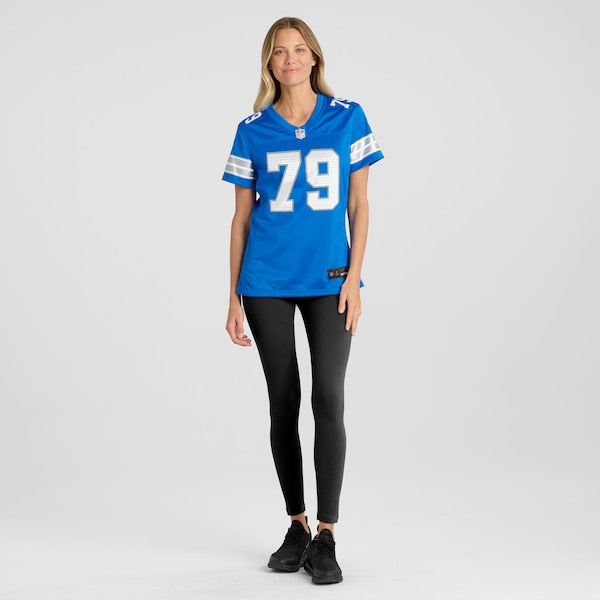 John Cominsky Detroit Lions Nike Women's Team Game Jersey -  Blue