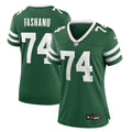 Olu Fashanu New York Jets Nike Women's Team Game Jersey - Legacy Green