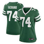 Olu Fashanu New York Jets Nike Women's Team Game Jersey - Legacy Green