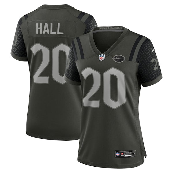 Breece Hall New York Jets Nike Women's 2025 Rivalries Collection Game Jersey - Gotham Green