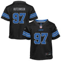 Aidan Hutchinson Detroit Lions Nike Preschool Alternate Player Game Jersey - Black