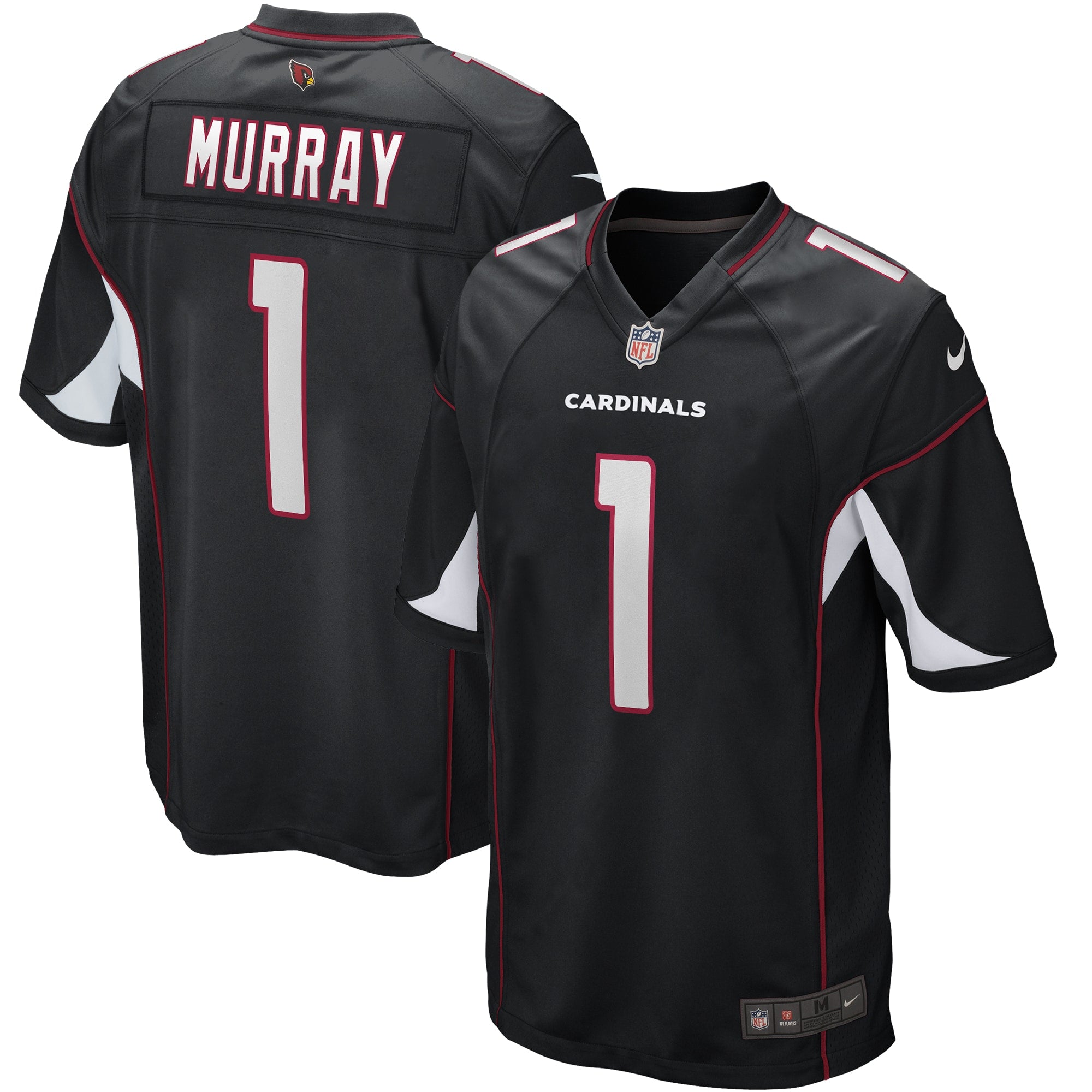 Kyler Murray Arizona Cardinals Nike Game Player Jersey - Cardinal/Black/White