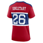 Devin Singletary New York Giants Nike Women's Alternate Player Game Jersey - Century Red