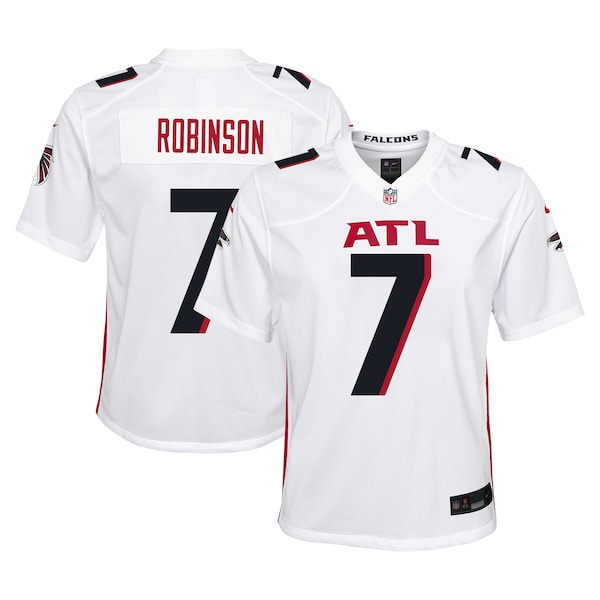 Bijan Robinson Atlanta Falcons Nike Youth Player Game Jersey - White