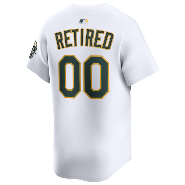 Athletics Nike Home Limited Pick-A-Player Retired Roster Jersey - White
