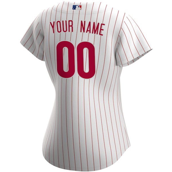 Philadelphia Phillies Nike Women's Home Replica Custom Jersey - White