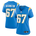 Savion Washington Los Angeles Chargers Nike Women's Team Game Jersey -  Powder Blue