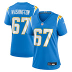 Savion Washington Los Angeles Chargers Nike Women's Team Game Jersey -  Powder Blue
