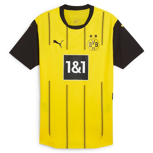 Borussia Dortmund Puma 2024/25 Home Authentic Jersey - Yellow