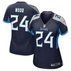 Julius Wood Tennessee Titans Nike Women's  Game Jersey -  Navy