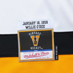 Willie O'Ree Boston Bruins 1958 Blue Line Player Jersey - White