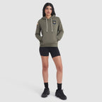 Jacksonville Jaguars Nike Women's 2025 Salute to Service Sideline Standard Issue Dri-FIT Hoodie - Olive