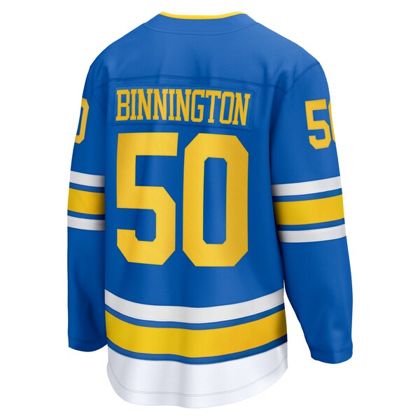 Jordan Binnington St. Louis Blues  Home Breakaway Player Jersey - Blue/White/Royal