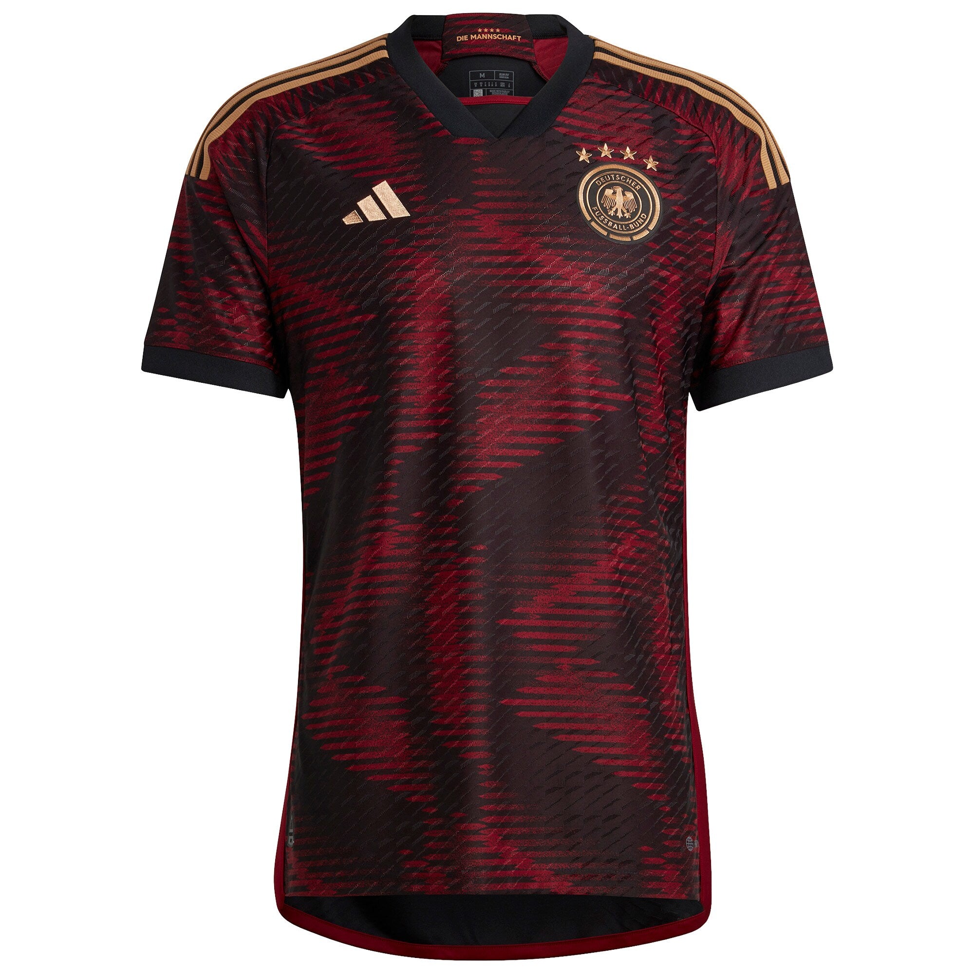 Germany National Team adidas 2022/23 Away Authentic Jersey - Black