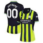 Manchester City Puma Women's 2024/25 Away Replica Custom Jersey - Navy