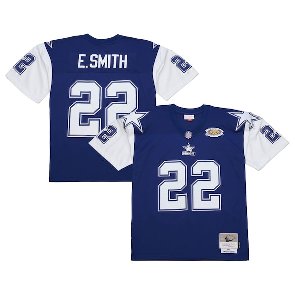 Emmitt Smith Dallas Cowboys  1995 Legacy Replica Jersey - Navy