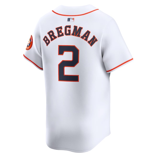 Alex Bregman Houston Astros Nike Home Limited Player Jersey - White/Gray