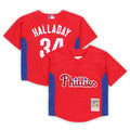 Roy Halladay Philadelphia Phillies  Toddler Cooperstown Collection Mesh Batting Practice Jersey - Red