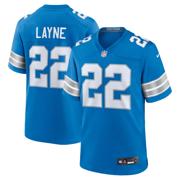 Bobby Layne Detroit Lions Nike Retired Player Game Jersey -  Blue