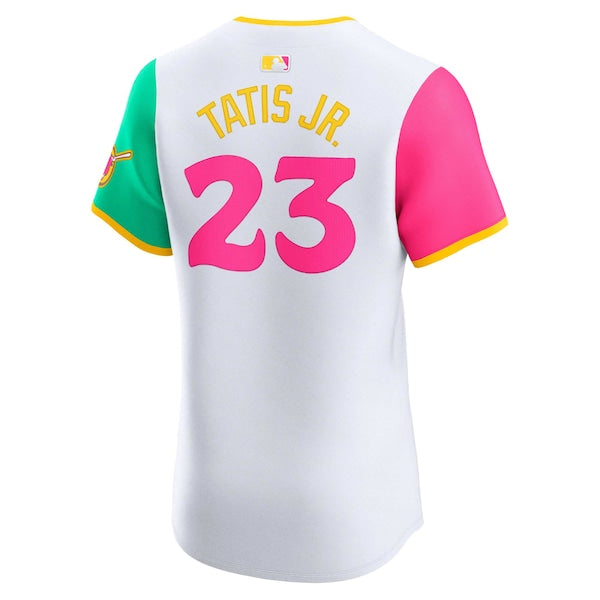 Fernando Tatis Jr. San Diego Padres Nike City Connect Elite Player Jersey - White