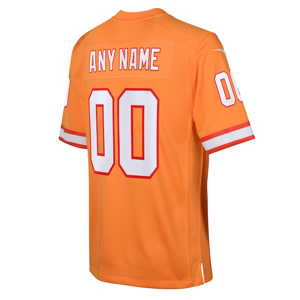 Tampa Bay Buccaneers Nike Youth Custom Throwback Game Jersey - Orange