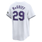 Fred McGriff Tampa Bay Rays Nike Throwback Cooperstown Limited Jersey - White