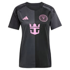 Inter Miami CF adidas Women's 2025 The Fortitude Kit Replica Jersey - Black