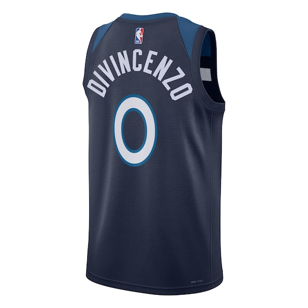 Donte DiVincenzo Minnesota Timberwolves Nike Unisex Swingman Jersey - Icon Edition - Navy