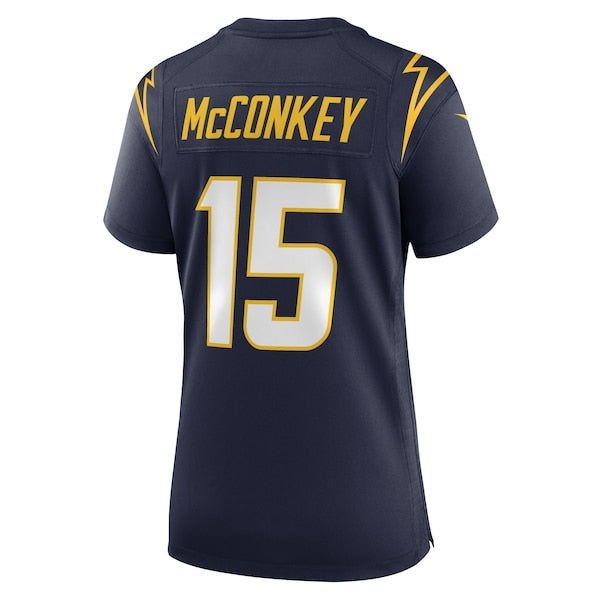 Ladd McConkey Los Angeles Chargers Nike Women's Alternate Game Jersey -  Navy/Royal/White