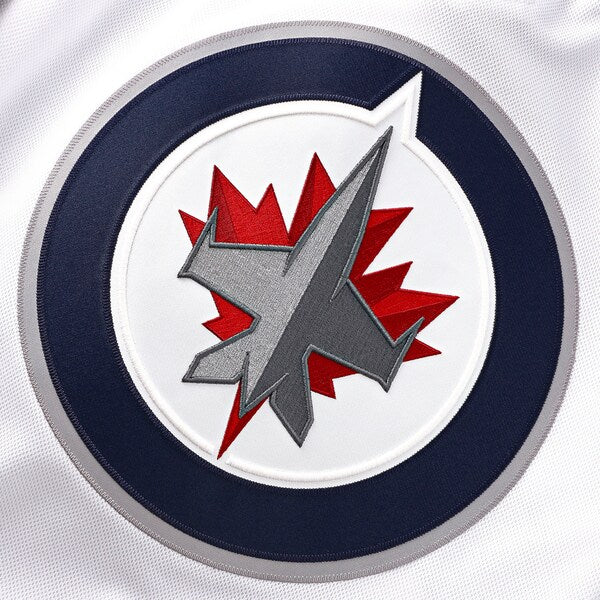 Winnipeg Jets  Away Premium Custom Jersey - White/Navy