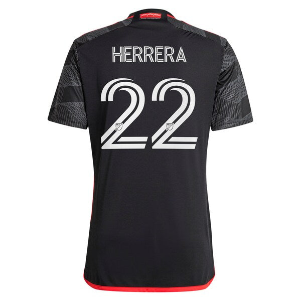 Aaron Herrera D.C. United adidas 2024 The Icon Kit Replica Player Jersey - Black