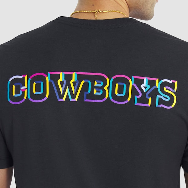 Dallas Cowboys Nike Tall 2025 NFL Crucial Catch Tri-Blend Dri-FIT T-Shirt - Black
