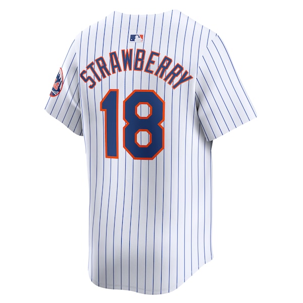 Darryl Strawberry New York Mets Nike Home Limited Player Jersey - White