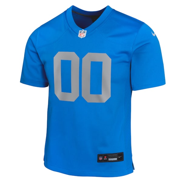 Detroit Lions Nike Youth Alternate Custom Game Jersey - Blue