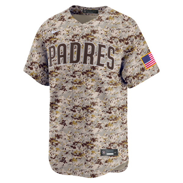 San Diego Padres Nike Alternate Limited Jersey - Camo