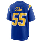 Junior Seau Los Angeles Chargers Nike Retired Player Alternate Game Jersey - Royal/Powder Blue